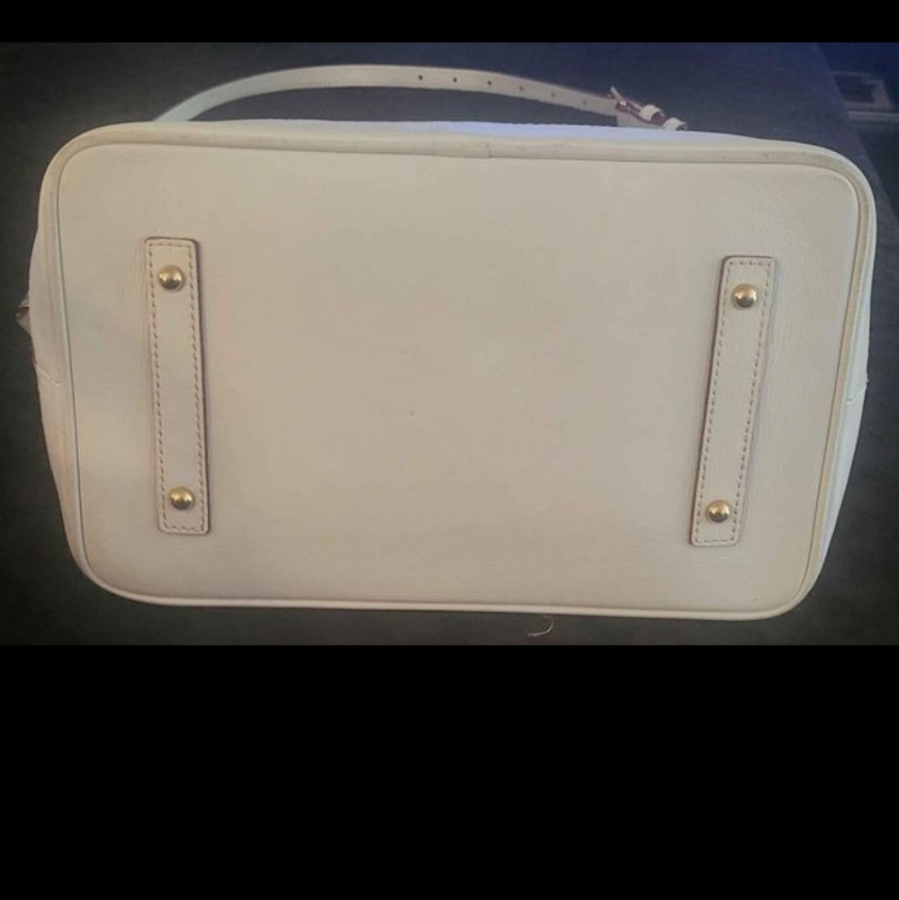 Dooney and Bourke Monogrammed Retro Embossed Satchel Bag